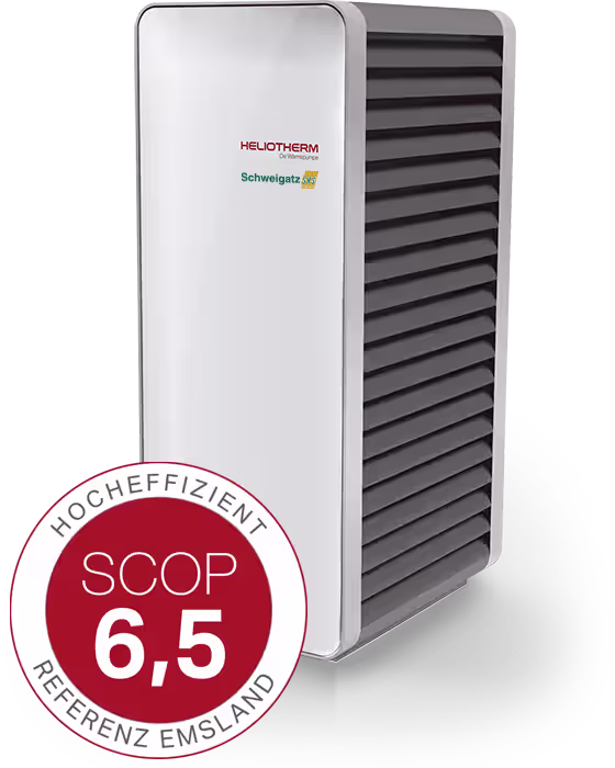 Schweigatz Oldenburg Heliotherm R290 Luft Comfort Compact Wärmepumpe