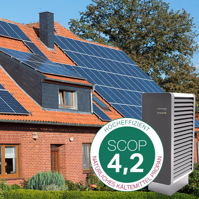 Schweigatz Oldenburg R290 Wärmepumpe Beispiel Bauernhaus